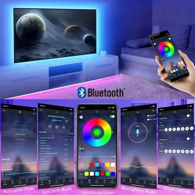 Smart RGB LED Gaming Light Str - Smart Home App review and price