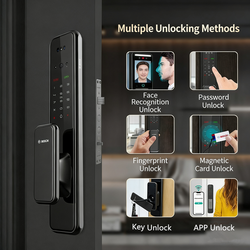 Bosch EL600VF Smart Lock 3D Fa - Smart Home Bosch review and price