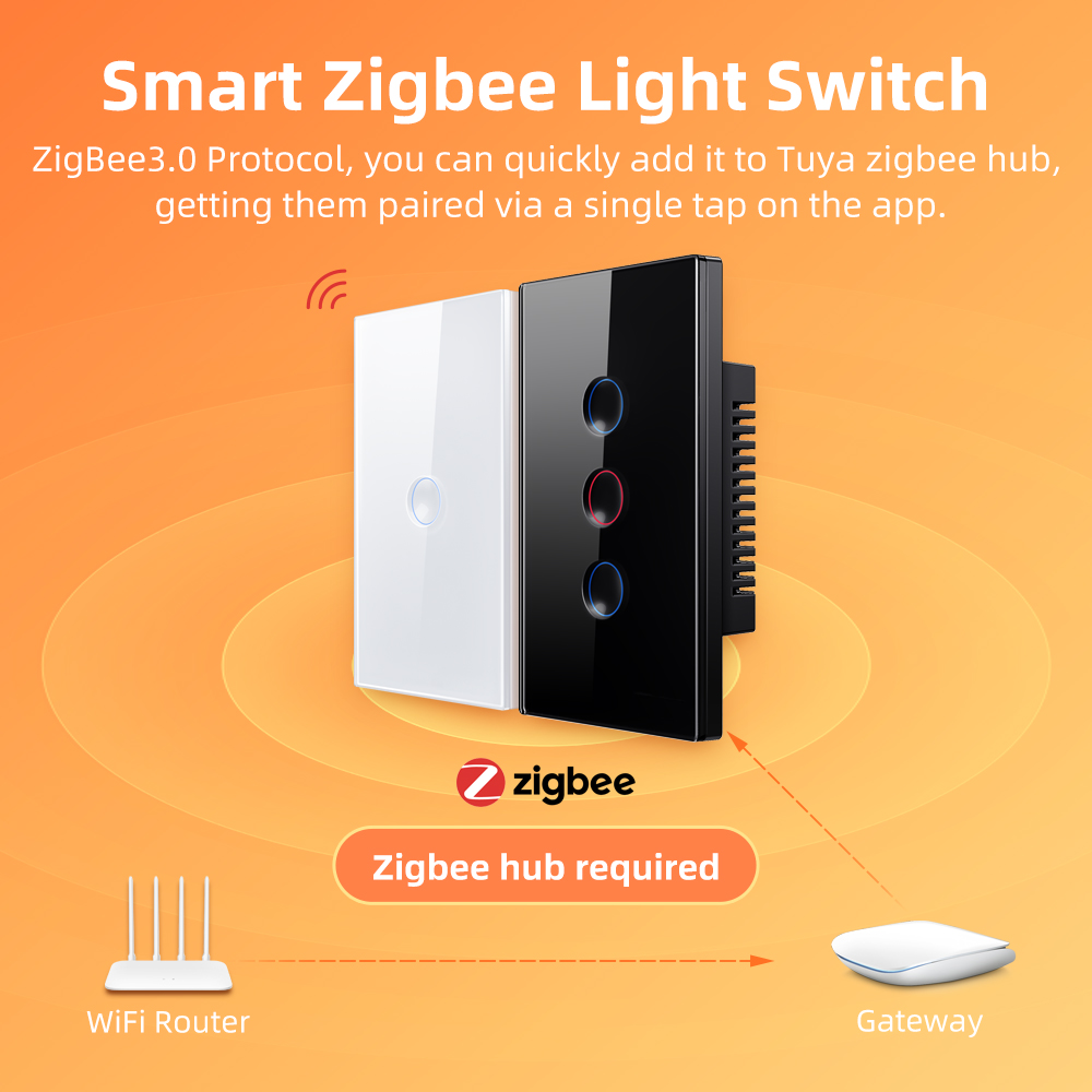 AVATTO 1/2/3/4 Gang ZigBee Sma - Smart Home Tuya review and price