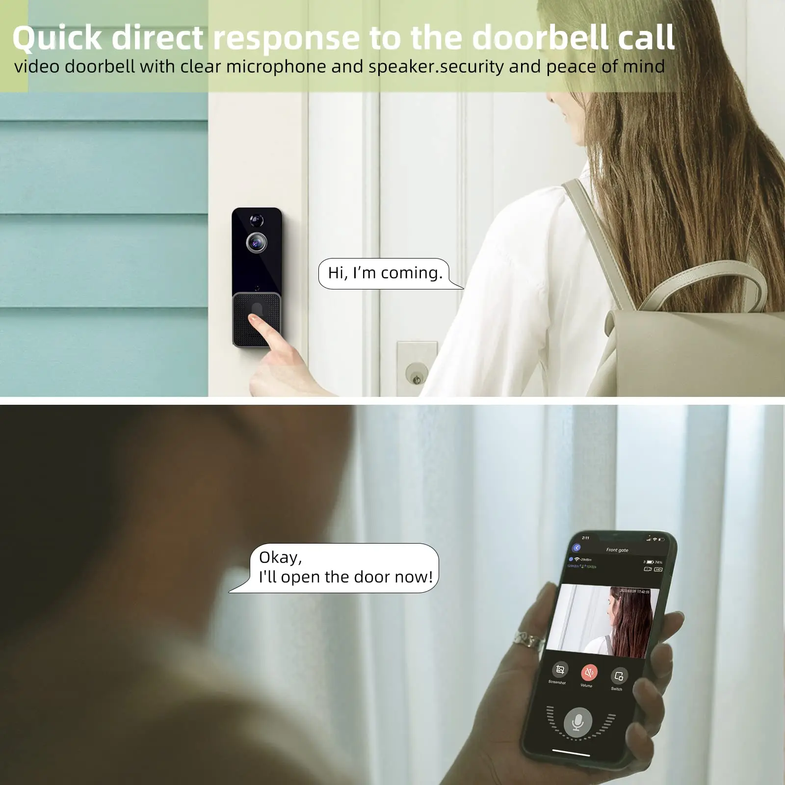 NEW 1080P WIFI Video Doorbell  - Smart Home Video Doorbell App review and price