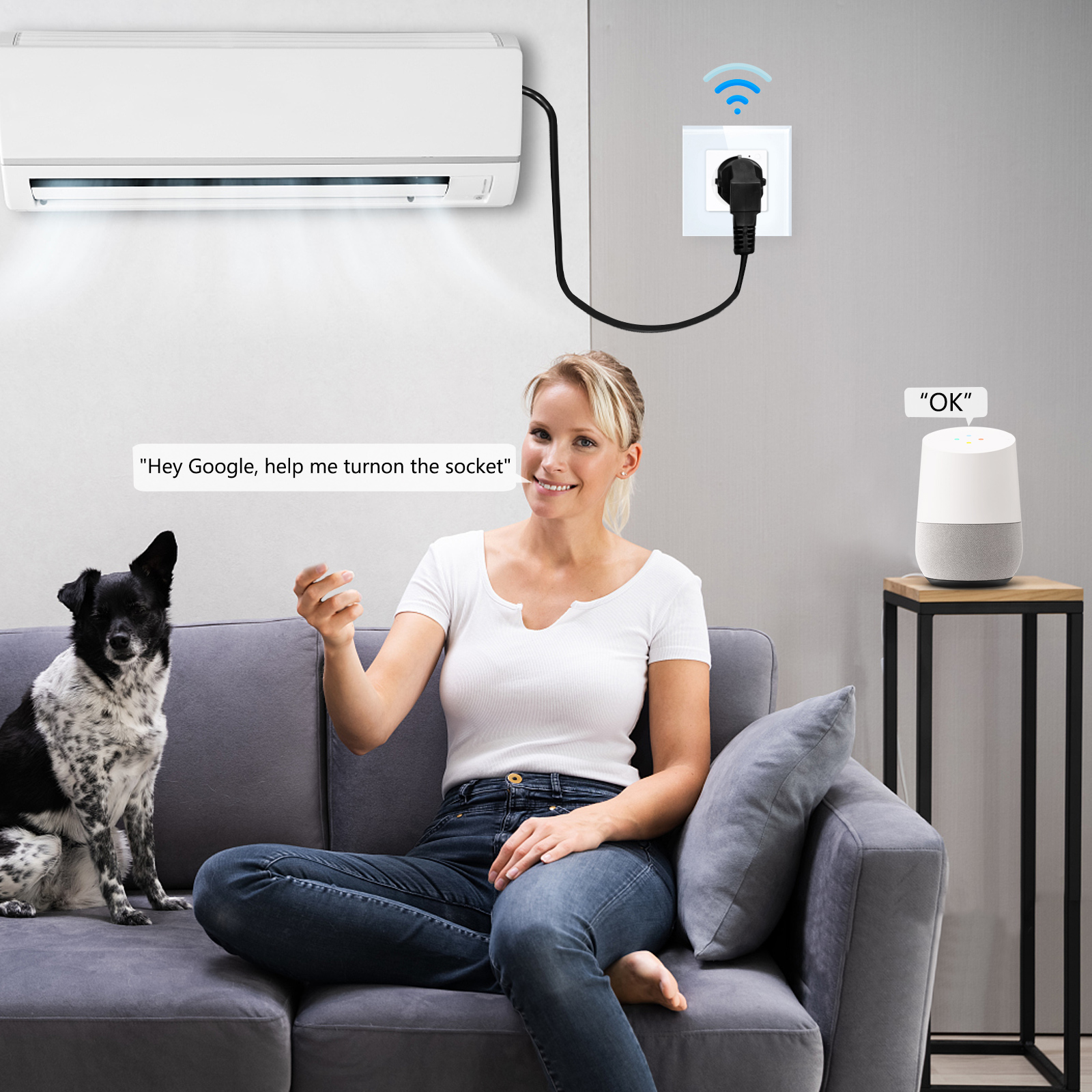 TAWOIA Wifi Wall Socket EU Sta - Smart Home Elements review and price