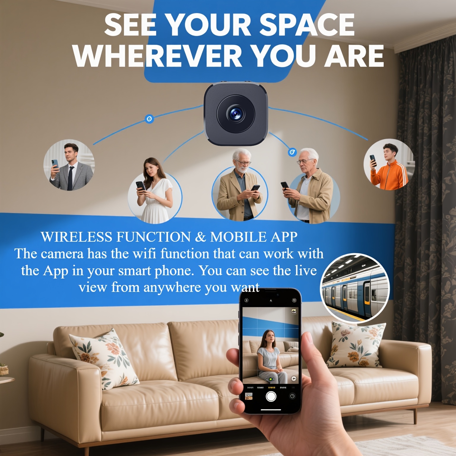 1080P HD Mini WiFi Camera Indo - Security Ip Camera review and price