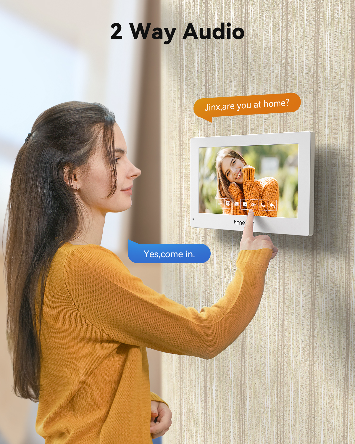 7 Inch Tuya 1080P wireless Wif - Smart Home Video Doorbell App review and price