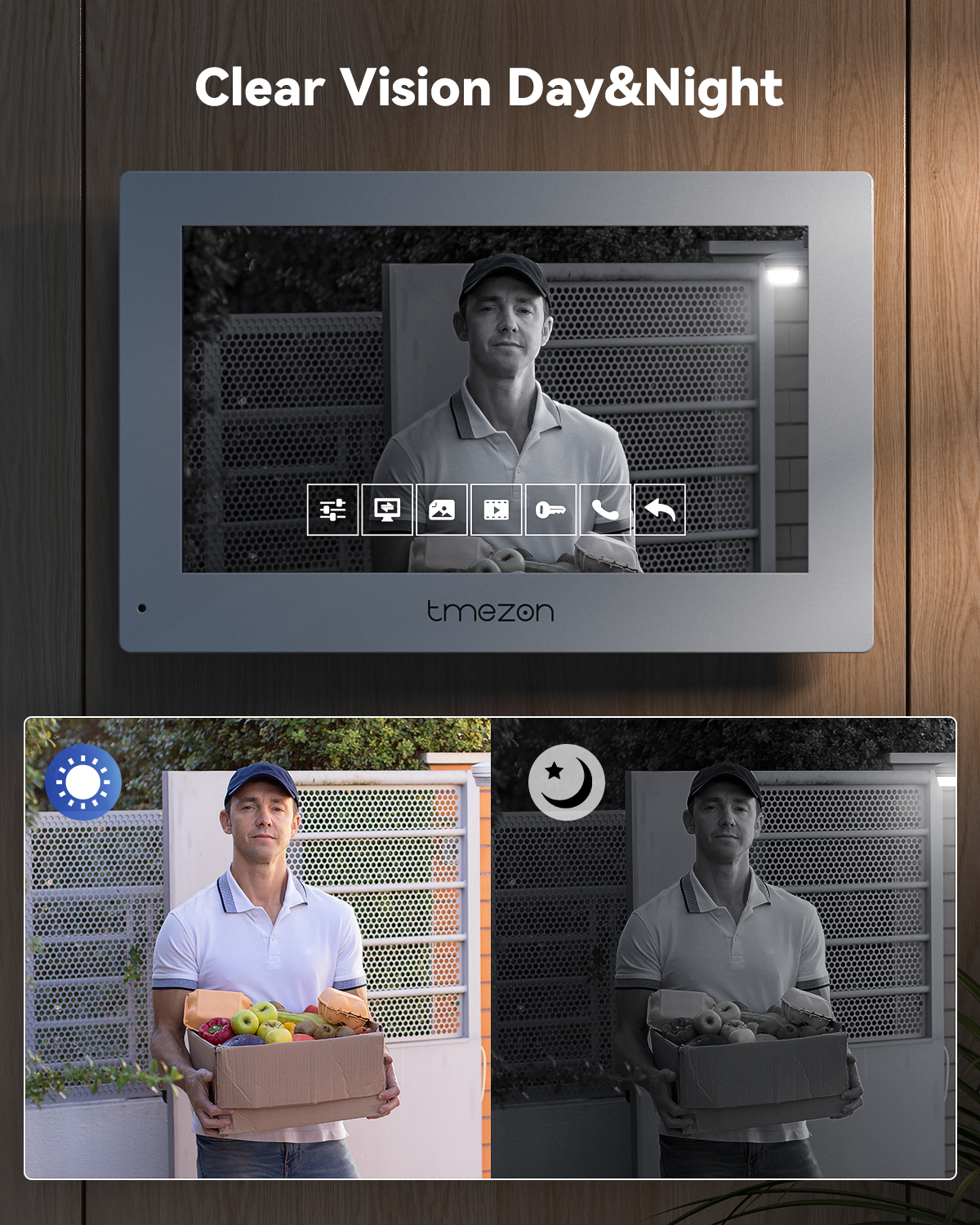 7 Inch Tuya 1080P wireless Wif - Smart Home Video Doorbell App review and price