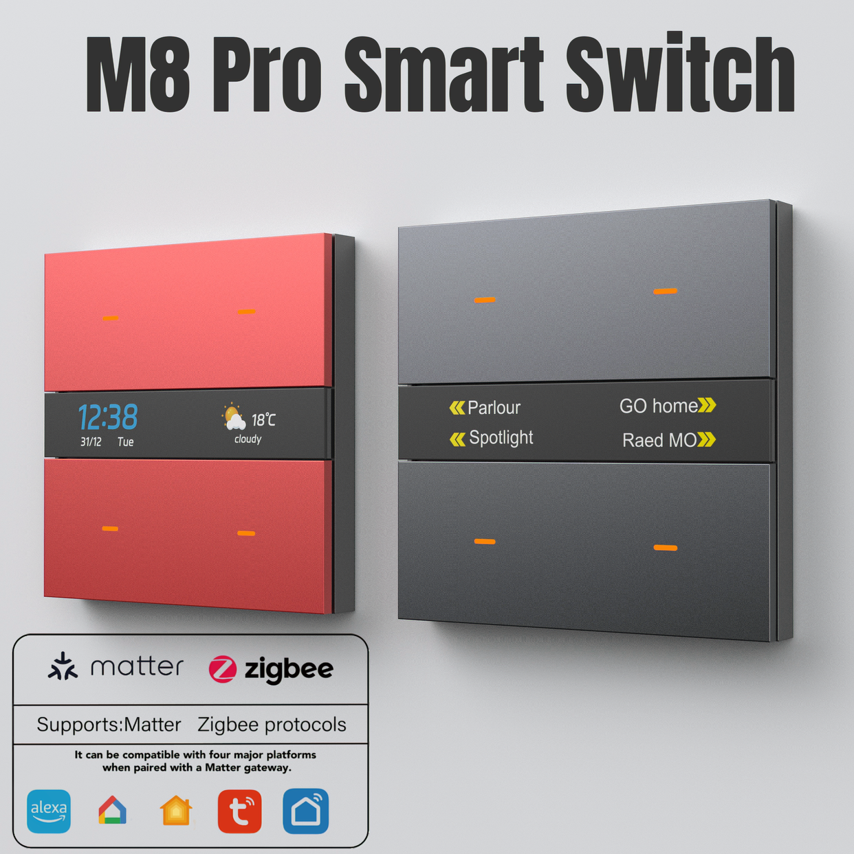 M8Pro Tuya Smart Switch & Zigb - Smart Home Z Wave review and price
