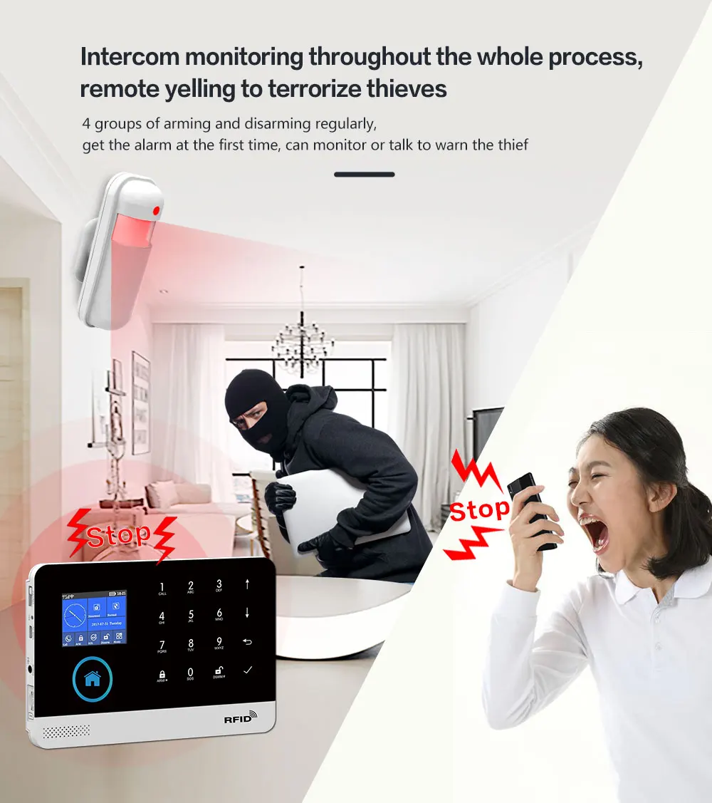 PGST intelligent alarm device, - Home Automation Kit review and price
