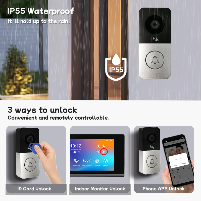 WiFi Video Intercom 1080P Smar - Smart Home Video Doorbell App review and price