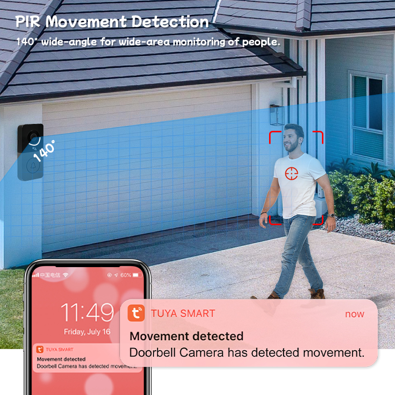 WiFi Video Intercom 1080P Smar - Smart Home Video Doorbell App review and price