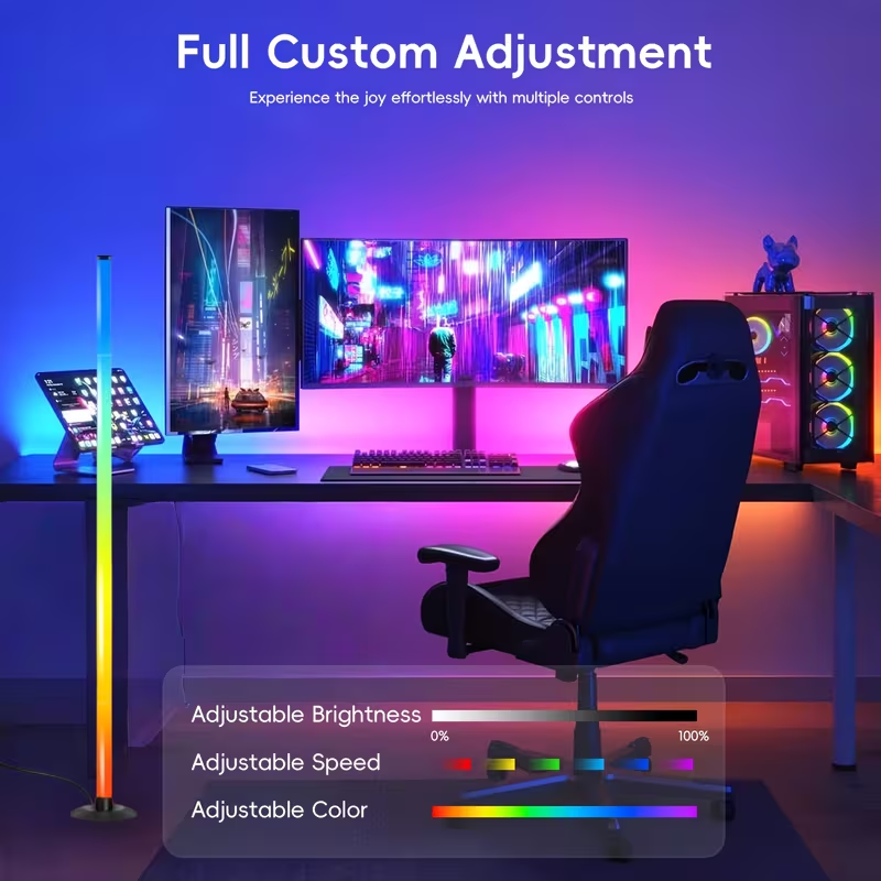Smart RGB LED Corner Floor Lam - Smart Night Light review and price