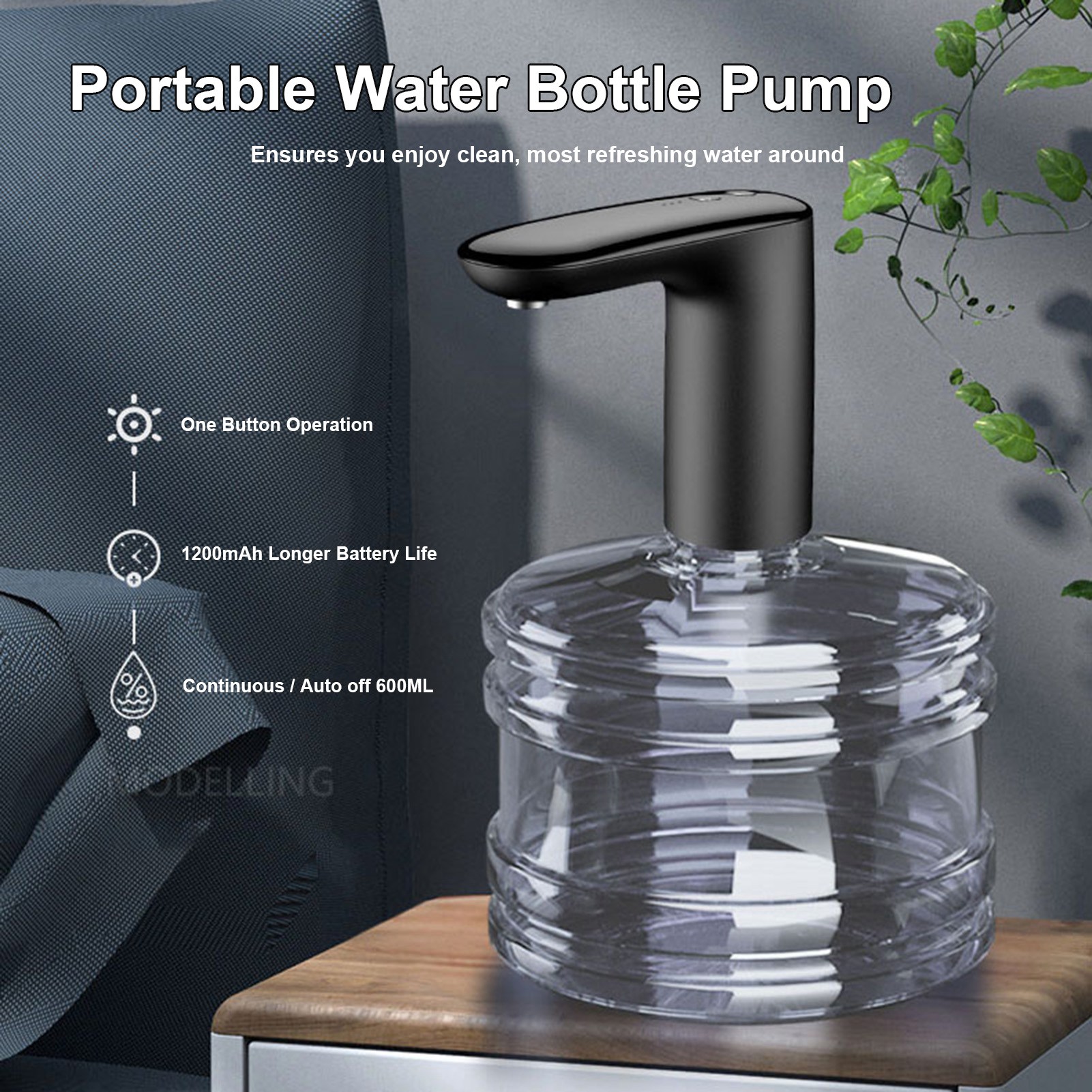 Smart Water Pump USB Charging  - Smart Home Yam Pounder review and price