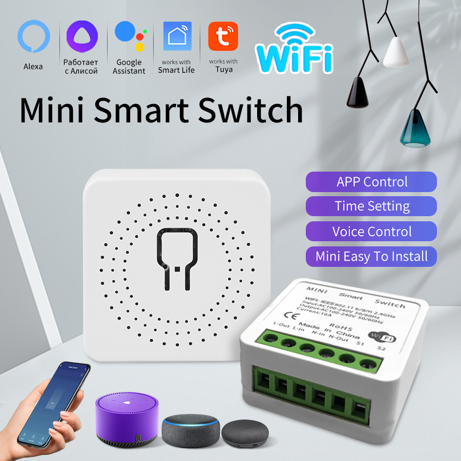 16A 20A Tuya Smart WiFi Switch - Smart Home Tuya review and price