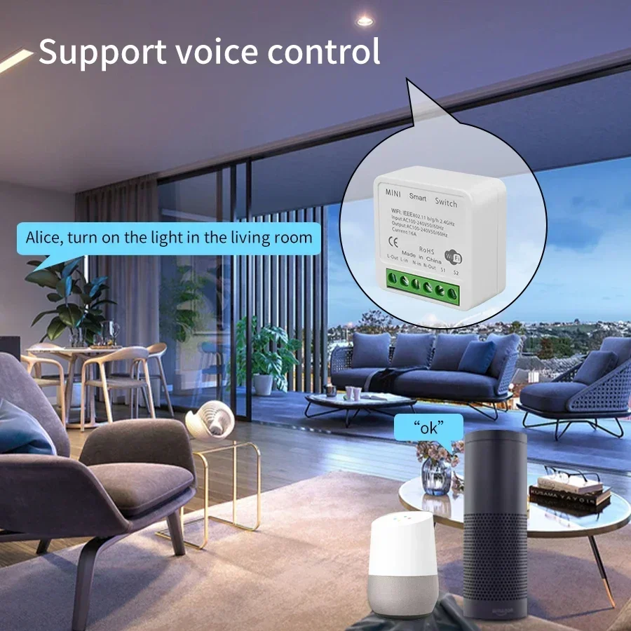 16A 20A Tuya Smart WiFi Switch - Smart Home Tuya review and price