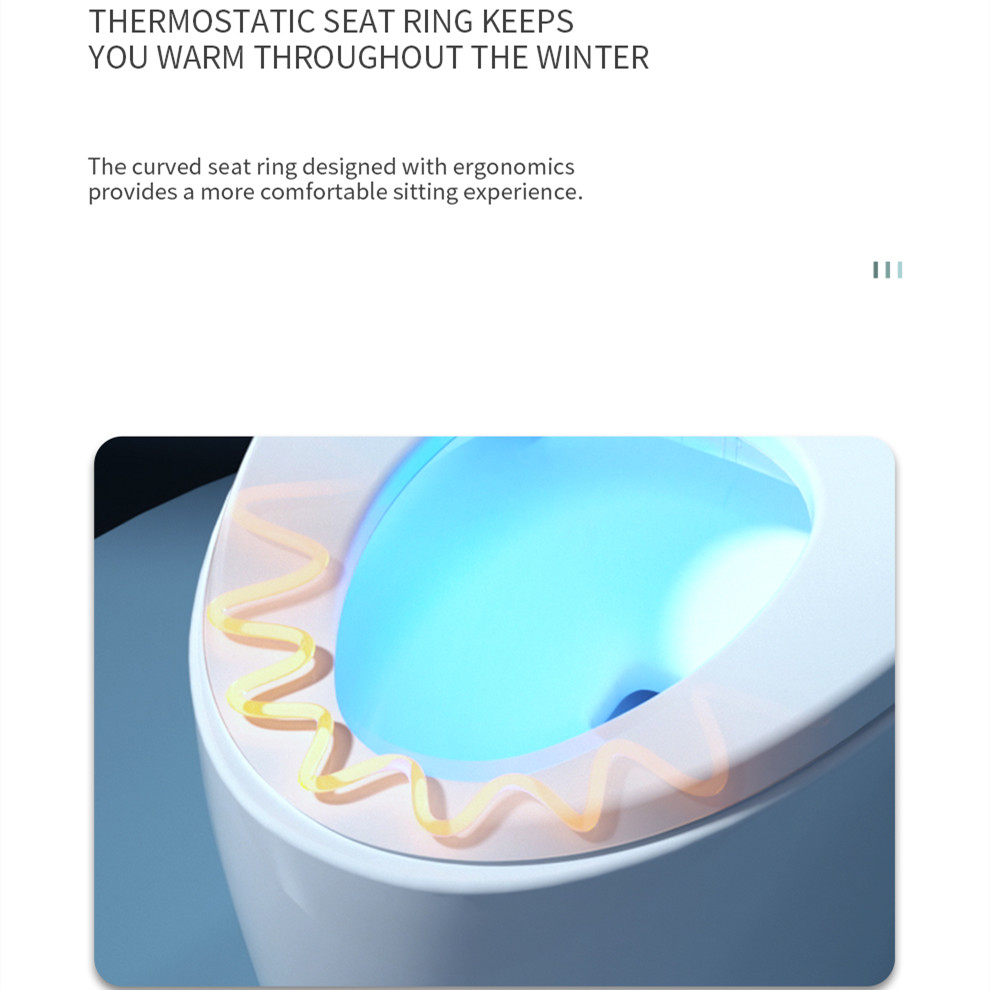 Smart Toilet-Heated Seat Dual- - Smart Night Light review and price