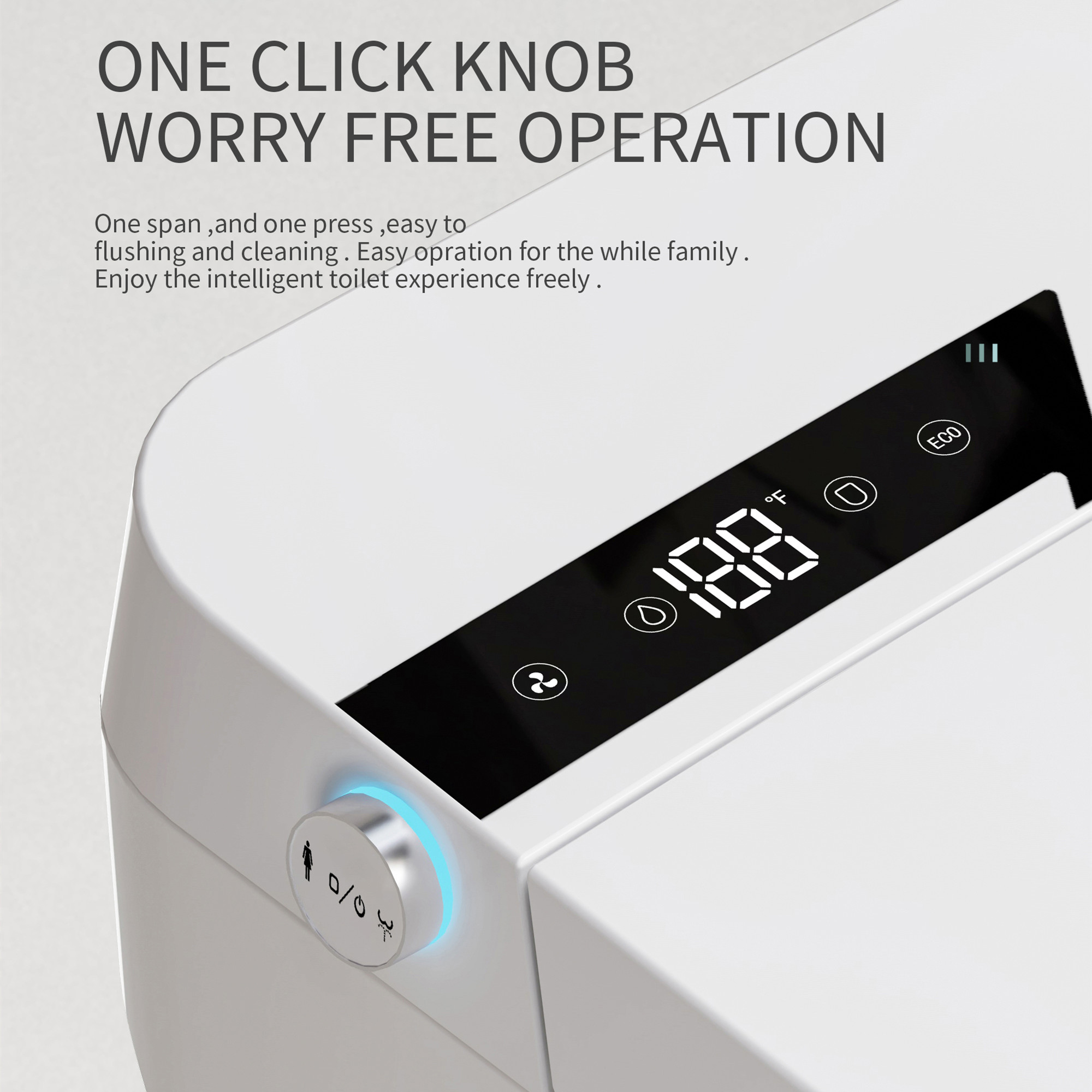 Smart Toilet-Heated Seat Dual- - Smart Night Light review and price