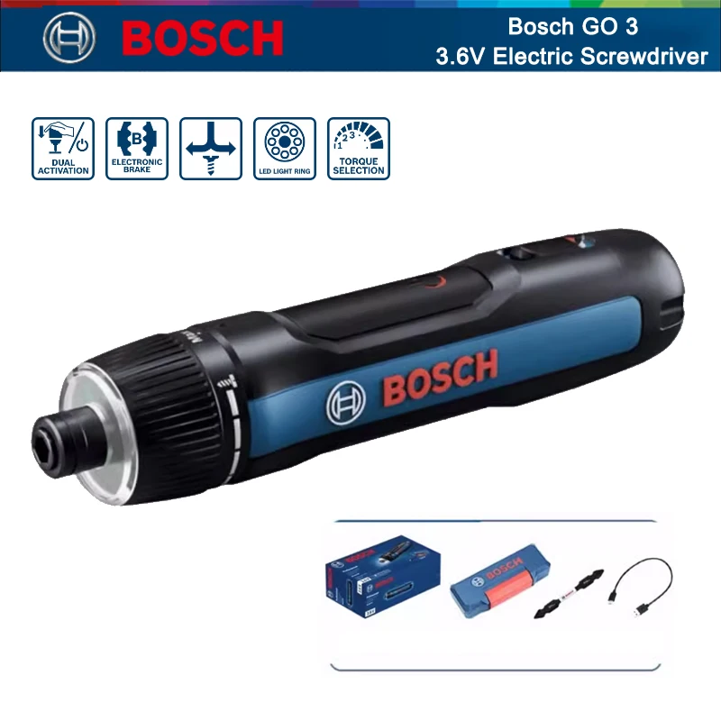 BOSCH Go 3 Electric Screwdrive - Smart Home Bosch review and price