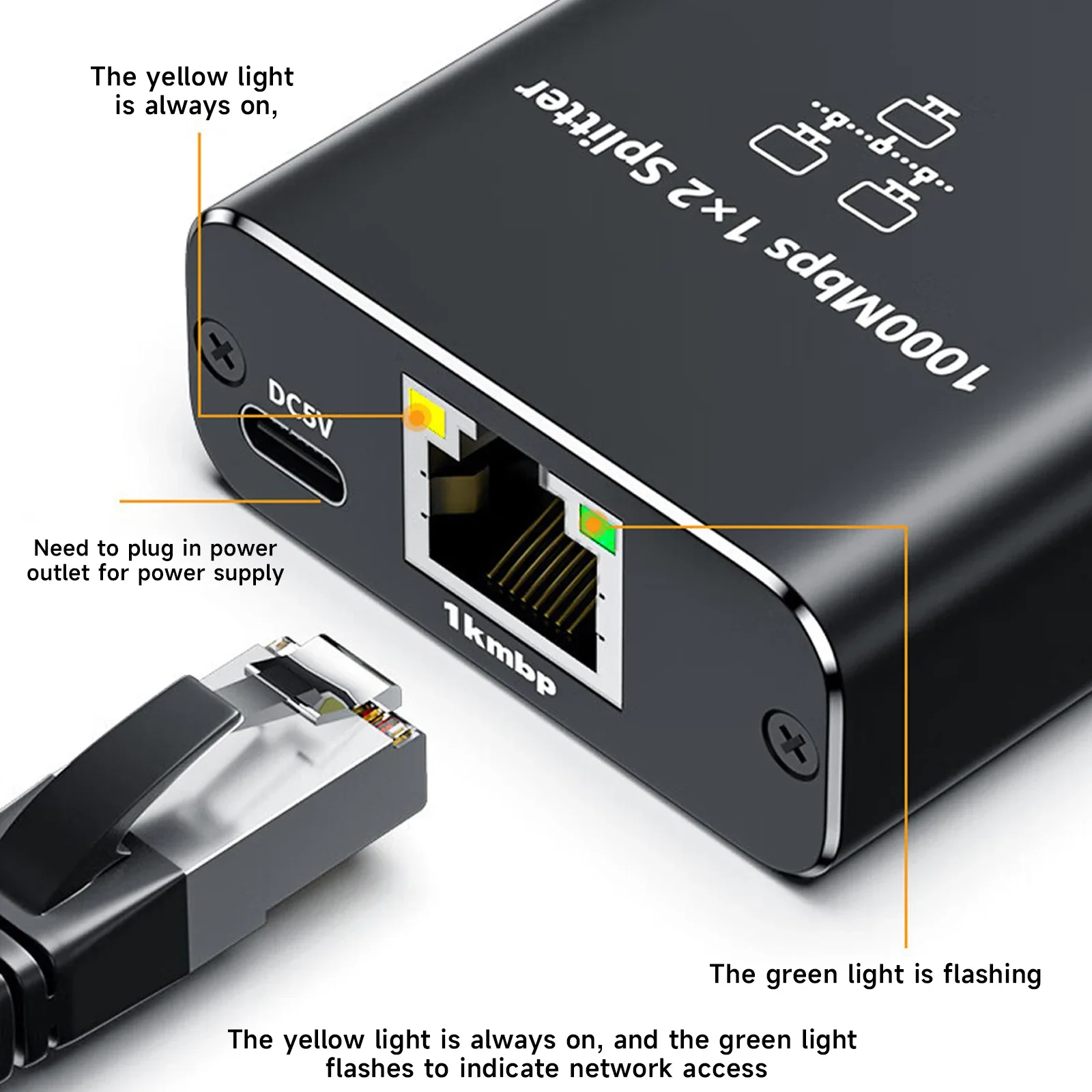 Gigabit Ethernet Splitter 1 to - Smart Home Hub 2 review and price