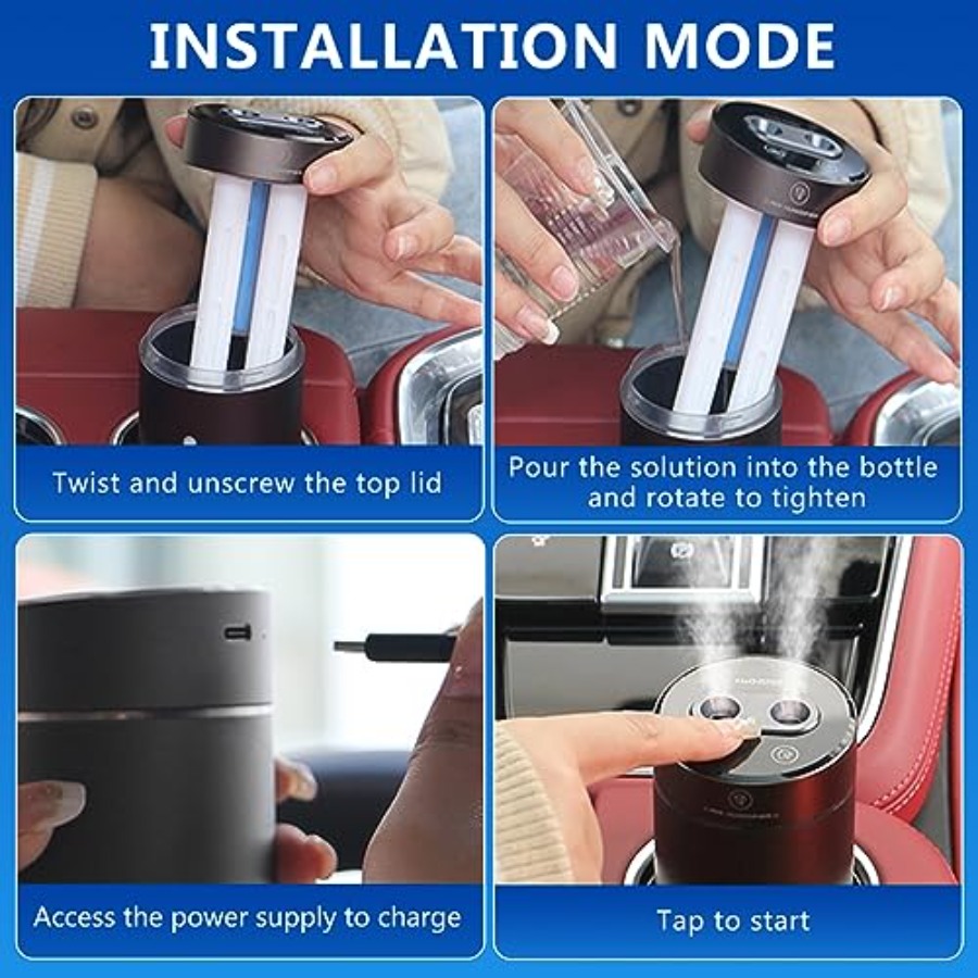 Smart car air freshener diffus - Smart Humidifier review and price