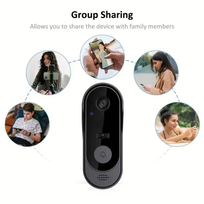 Tuya WIFI Camera Doorbell HD V - Smart Home Video Doorbell review and price