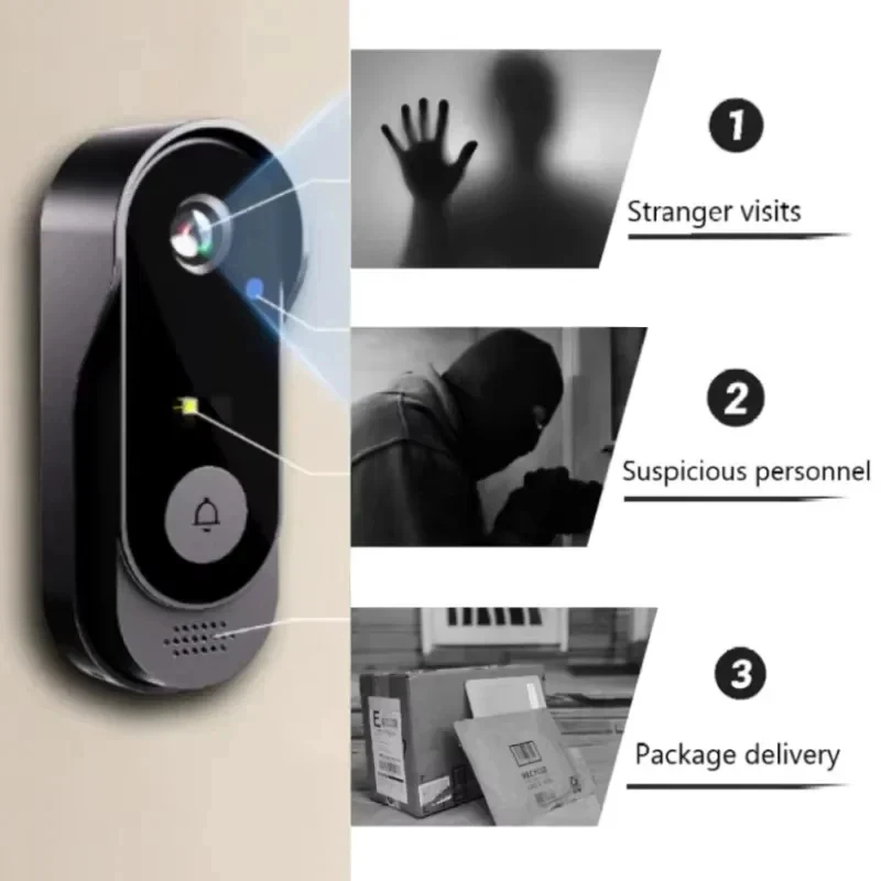 Tuya WIFI Camera Doorbell HD V - Smart Home Video Doorbell review and price