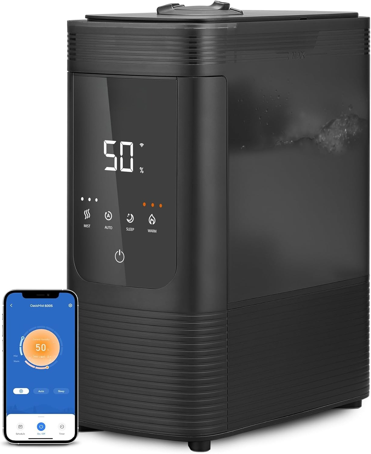 6L Smart Warm and Cool Mist Hu - Smart Humidifier review and price