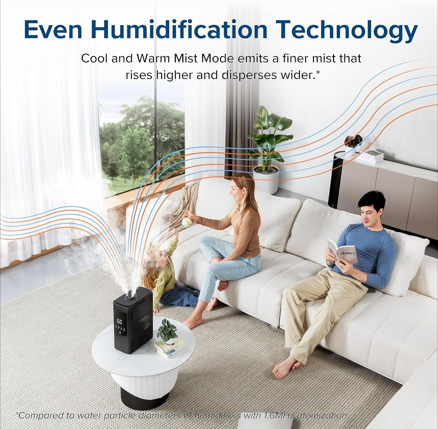 6L Smart Warm and Cool Mist Hu - Smart Humidifier review and price