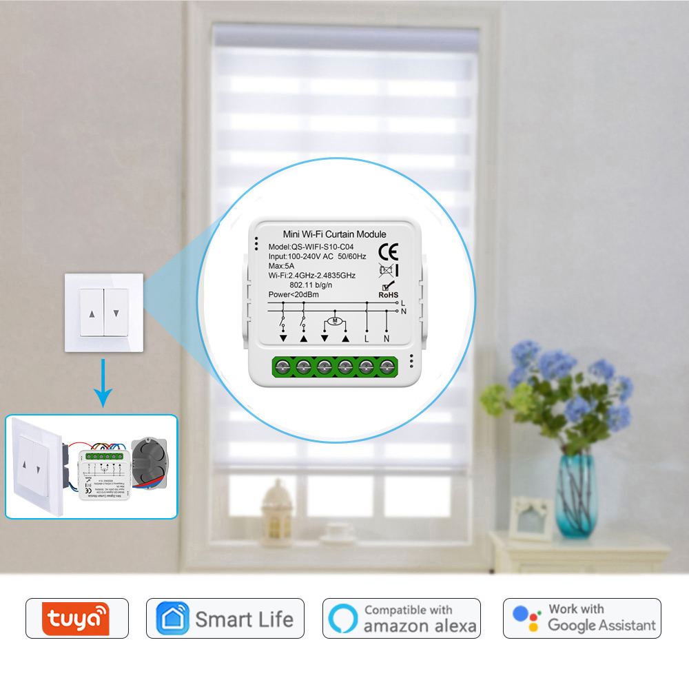 Tuya Smart WiFi Zigbee Curtain - Home Automation Kit review and price