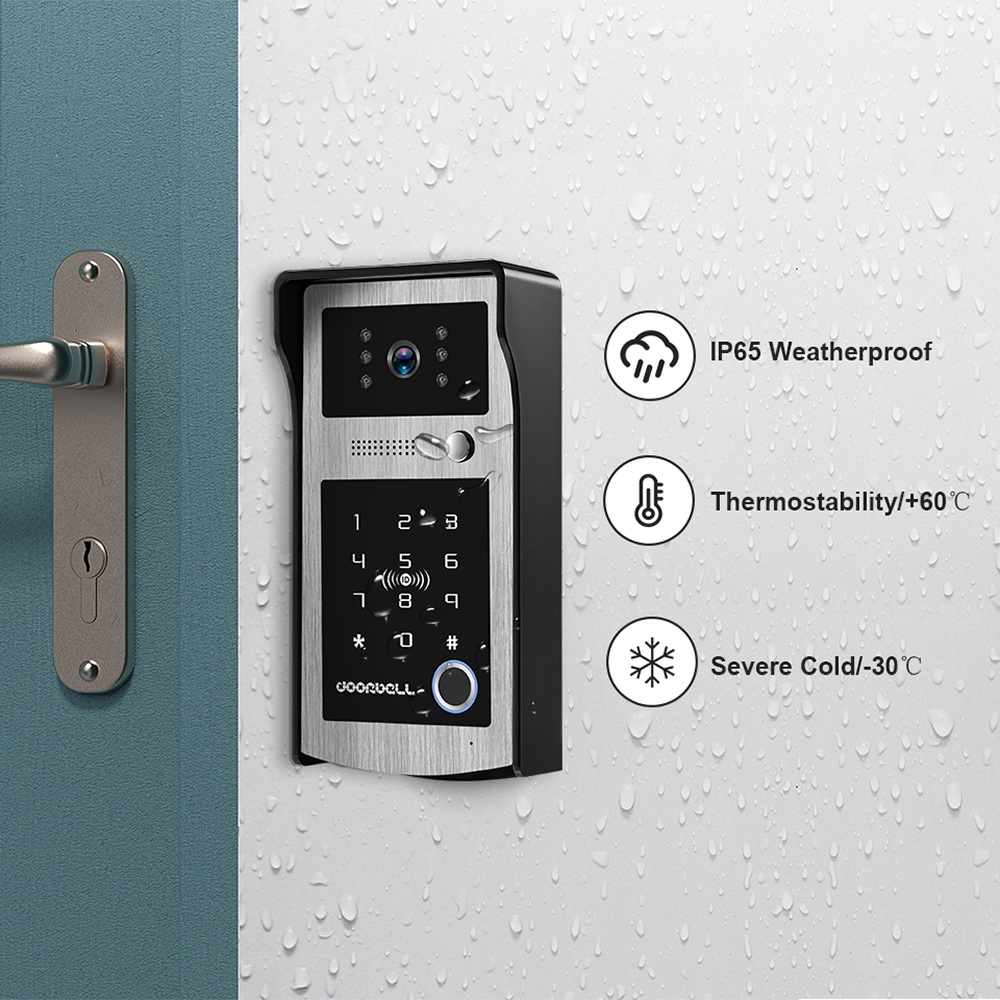 Wifi Tuya 7 Inch Touch Screen  - Smart Home Video Doorbell App review and price