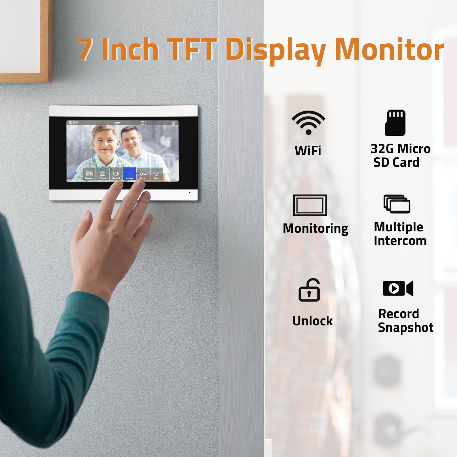 Wireless WiFi Video Intercom S - Smart Home Video Doorbell App review and price