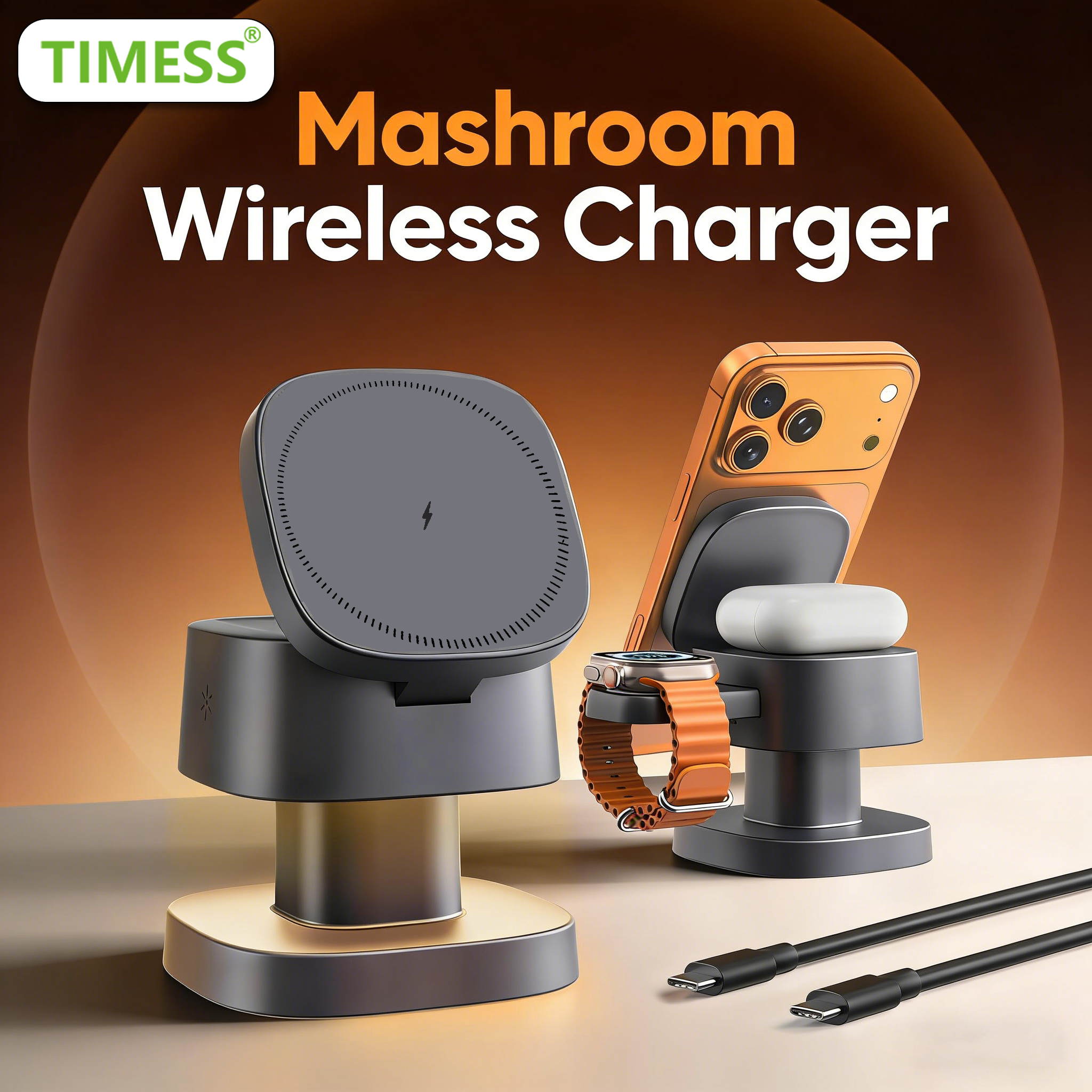 TIMESS Night Light Mashroom Wi - Smart Night Light review and price