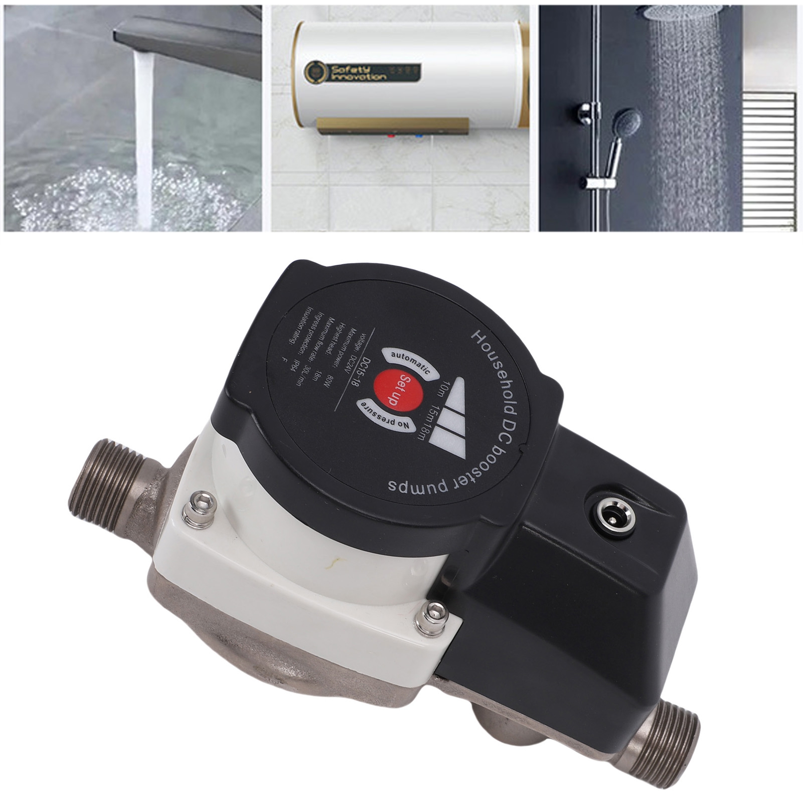 Smart Shower Water Pressure Bo - Smart Home Yam Pounder review and price