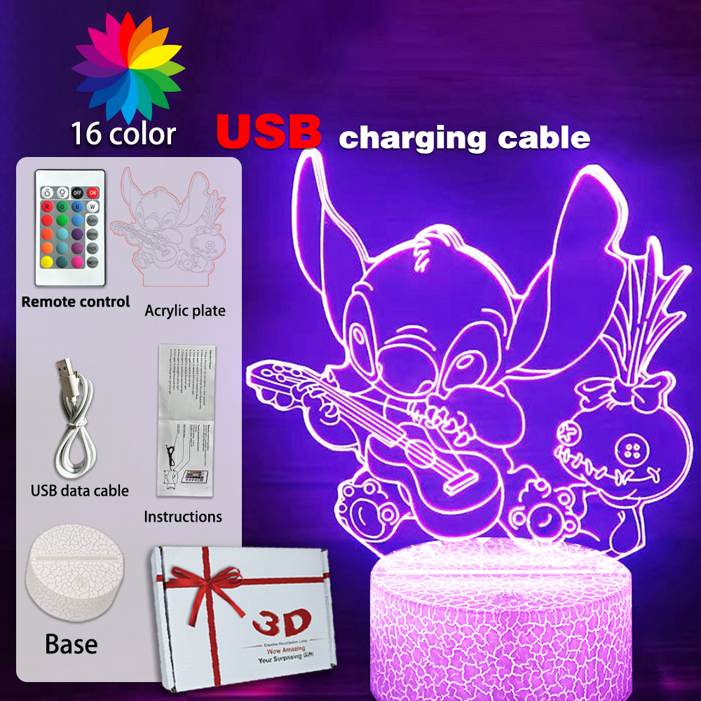 LED Night Light Illusion Stitc - Smart Night Light review and price