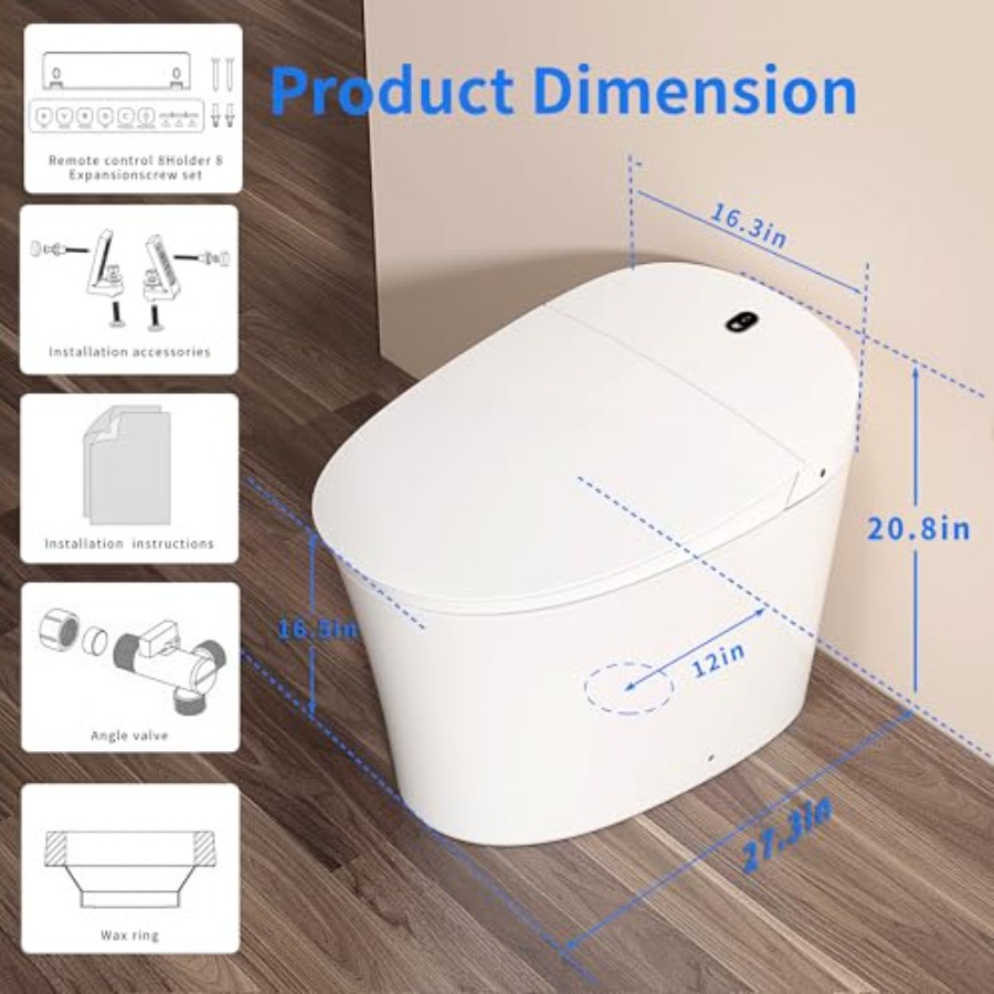 Smart Elongated Japanese Toile - Smart Night Light review and price