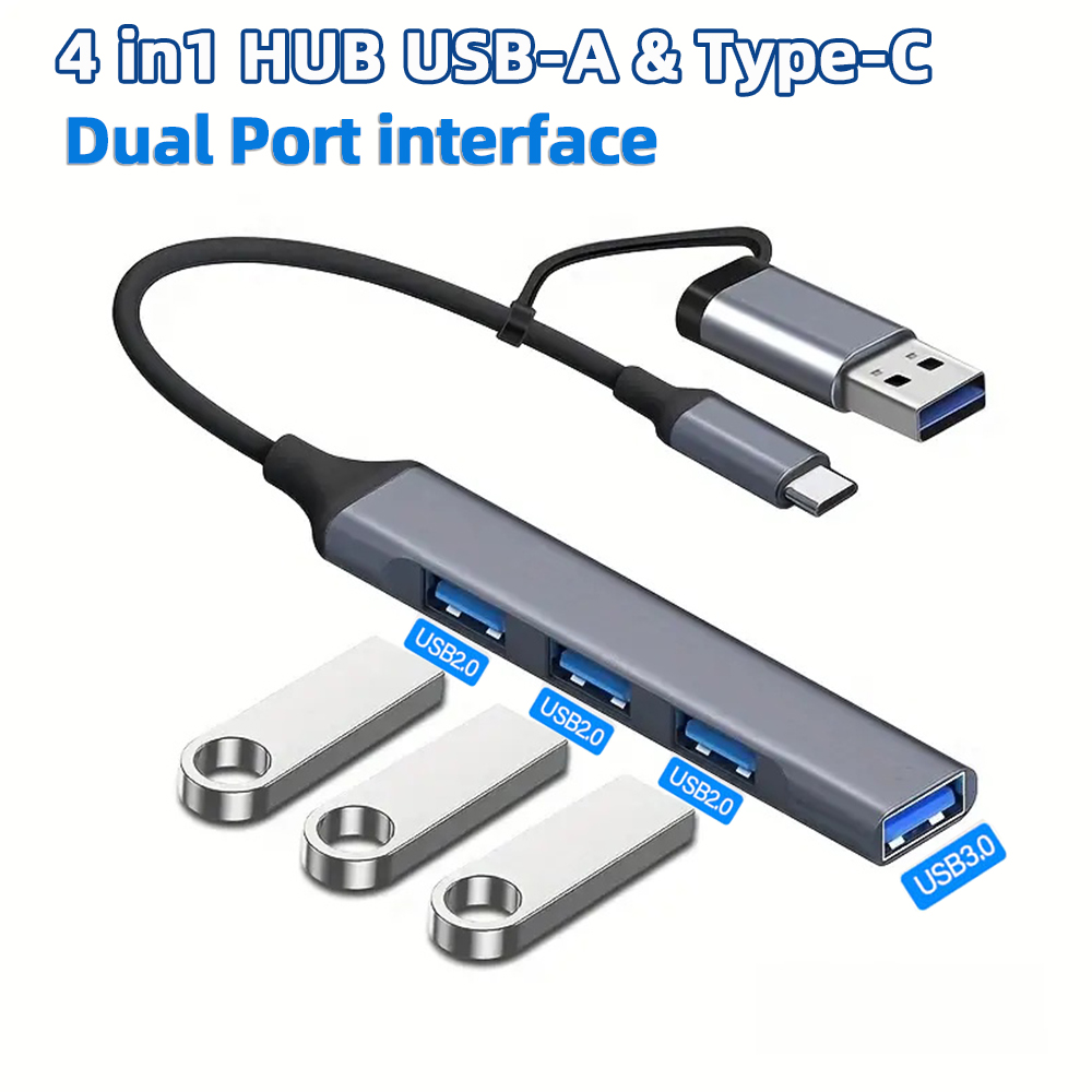 4-in-2 multi-port splitter USB - Smart Home Hub 2 review and price