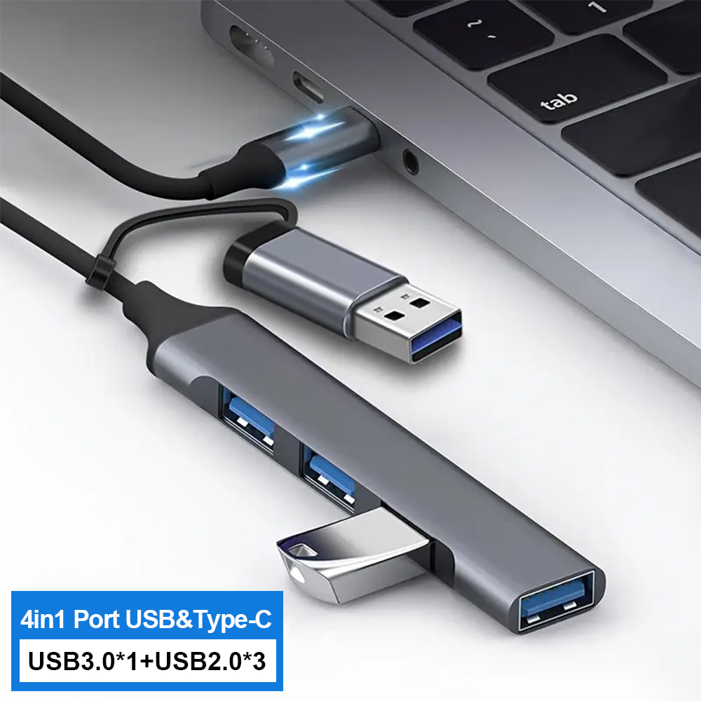 4-in-2 multi-port splitter USB - Smart Home Hub 2 review and price
