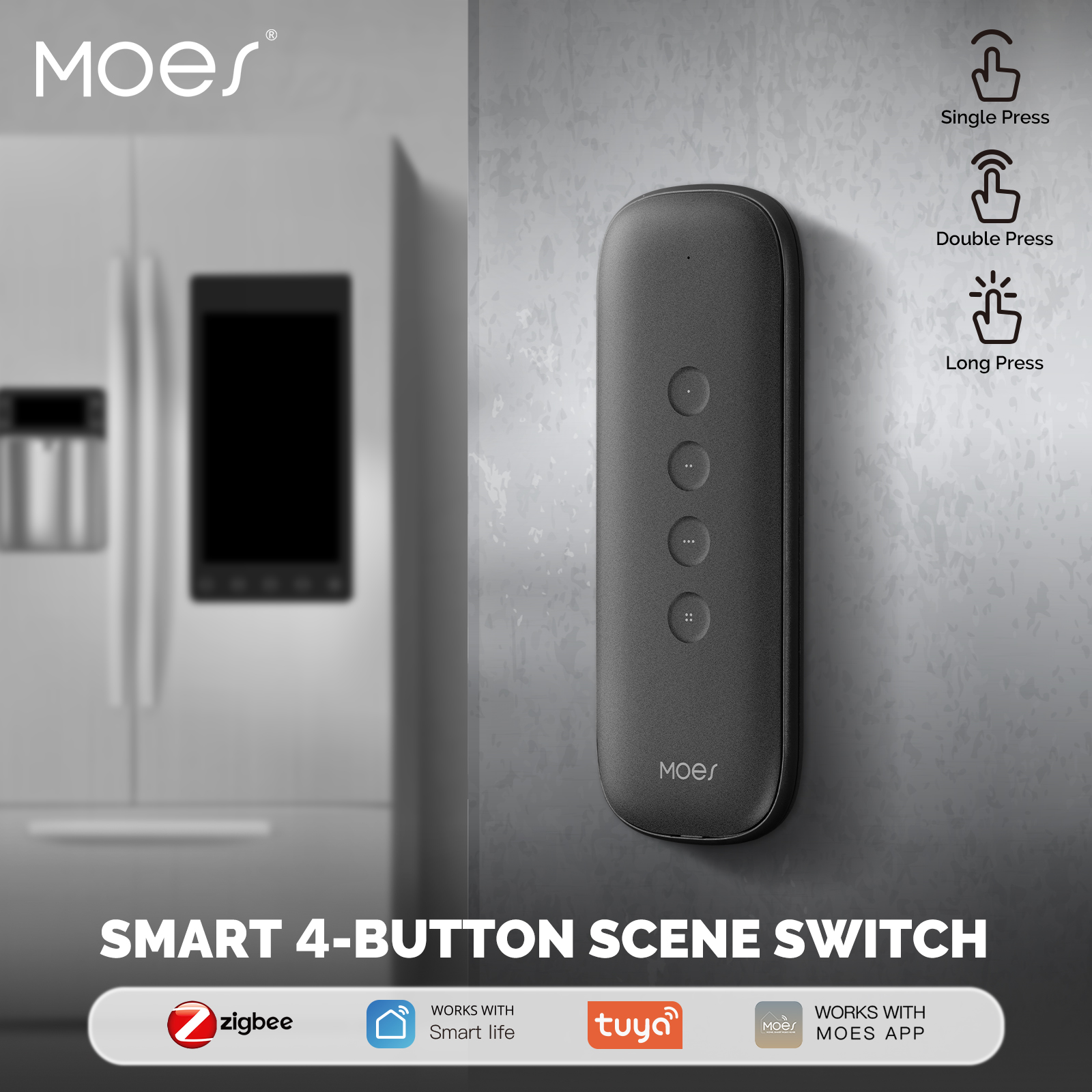 Tuya ZigBee Smart Scene Switch - Smart Home Z Wave review and price