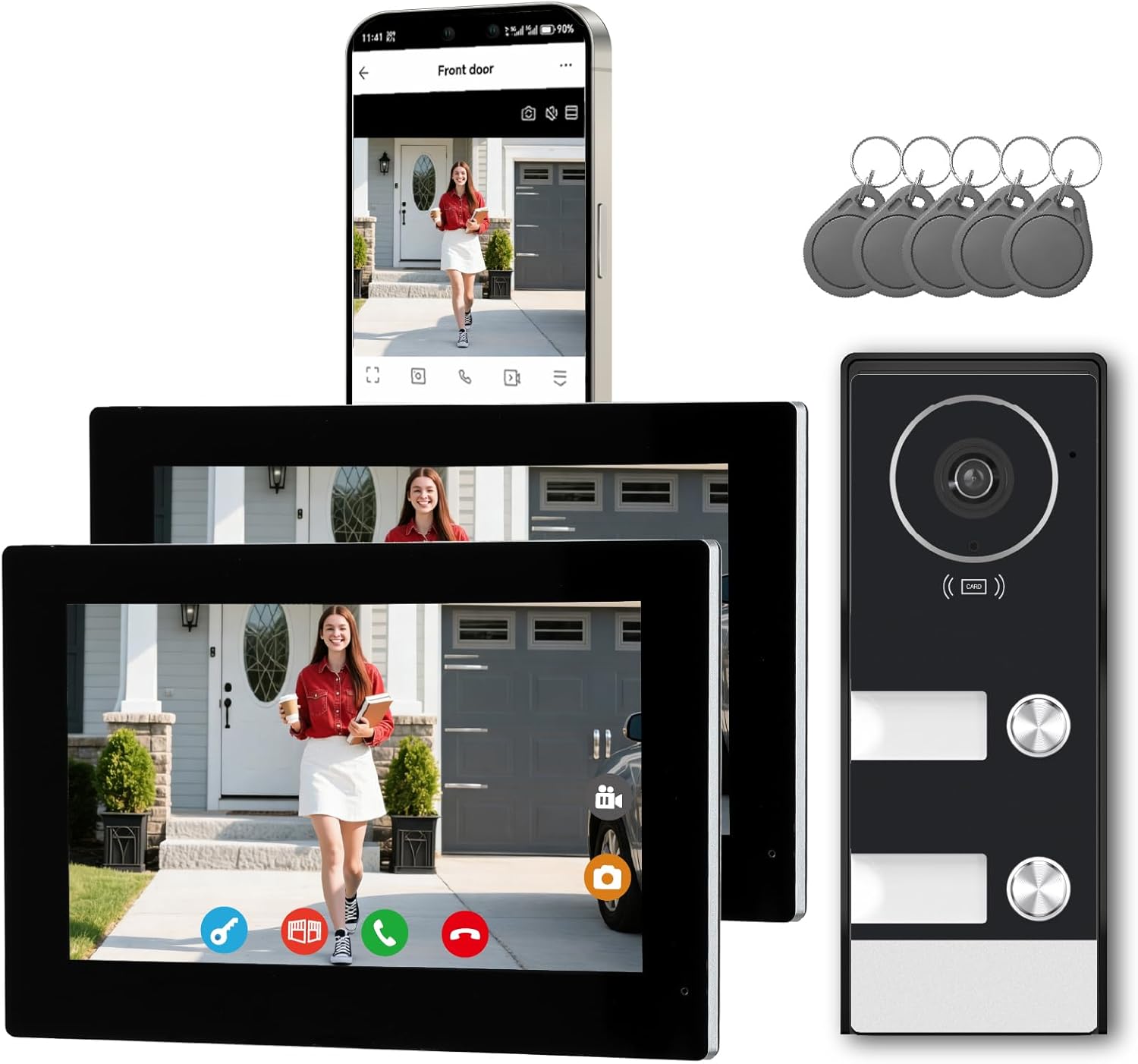 Smart Home Video Intercom Wire - Smart Home Video Doorbell App review and price