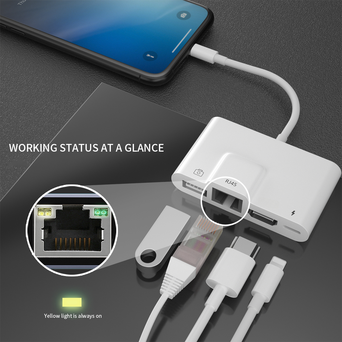 For Lightning to RJ45 Ethernet - Smart Home Hub 2 review and price