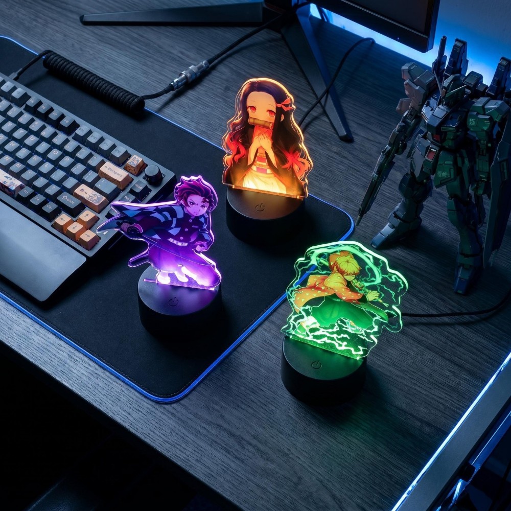 Anime Figure Tanjiro Merch 3D  - Smart Night Light review and price