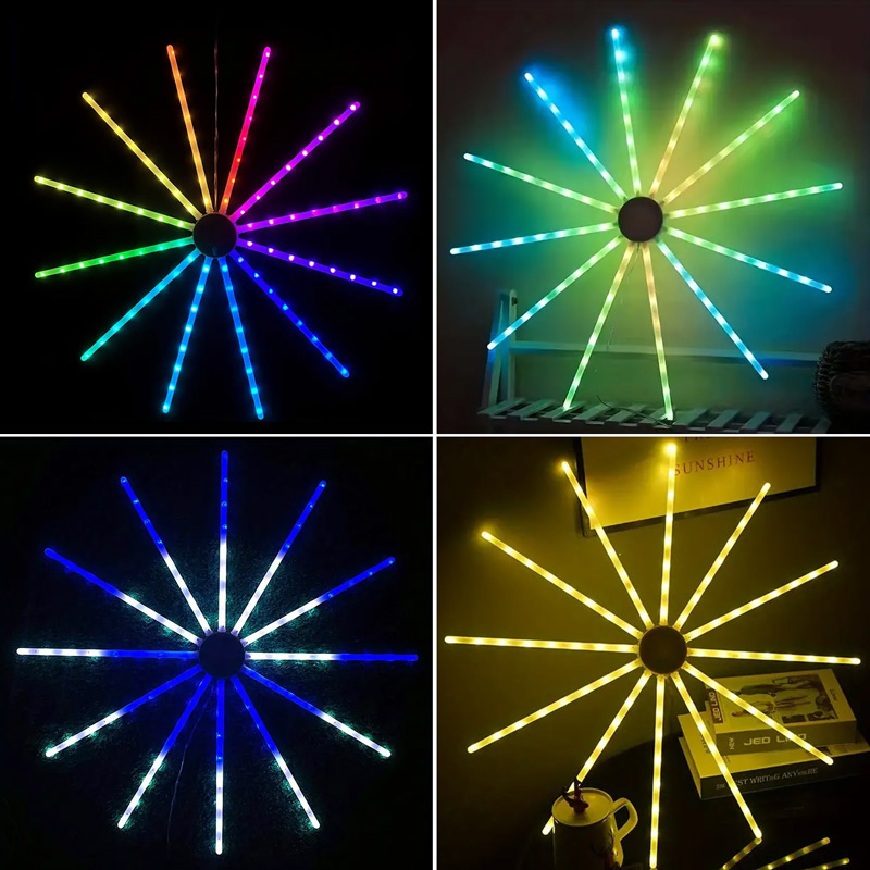 Smart Fireworks LED Desk Lamp, - Smart Night Light review and price